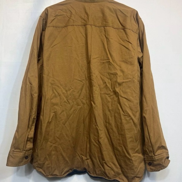 L.L. Bean Men’s Flannel-Lined Canvas Utility Jacket – Size Large - Picture 3 of 6